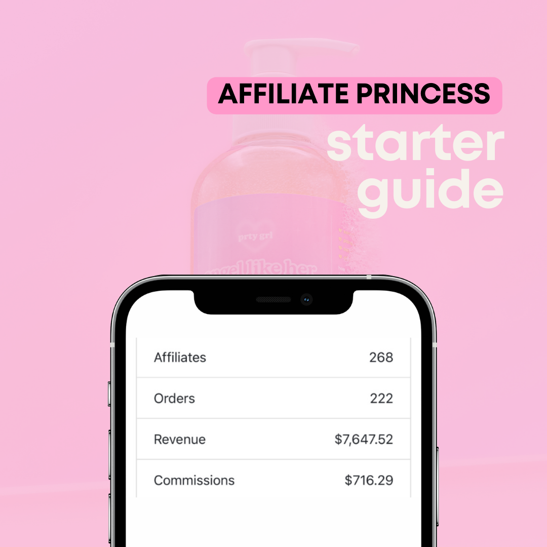 affiliate princess starter guide — your guide to affiliate marketing – soft  beauty essentials