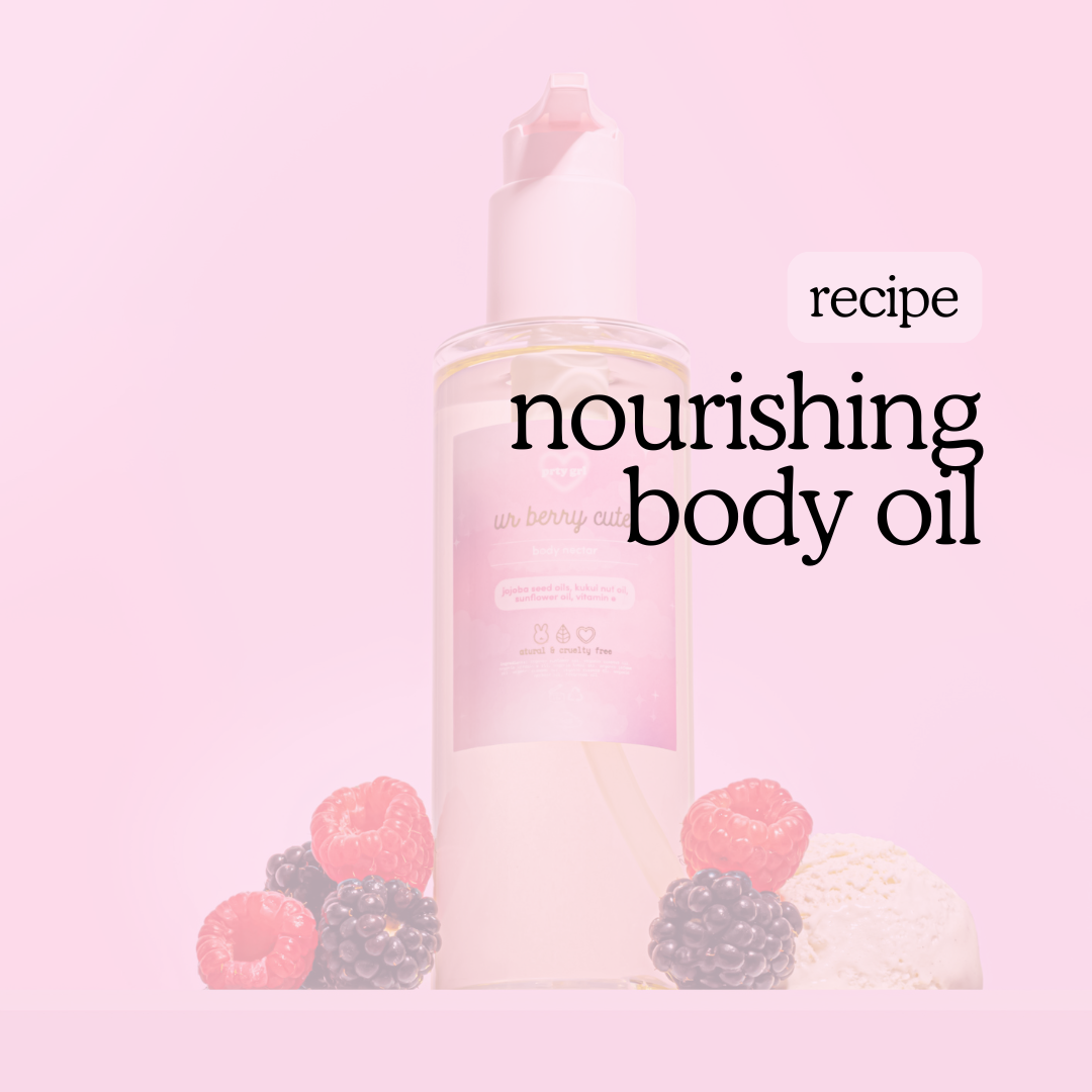 nourishing body oil recipe & 2 FREE bottle vendors