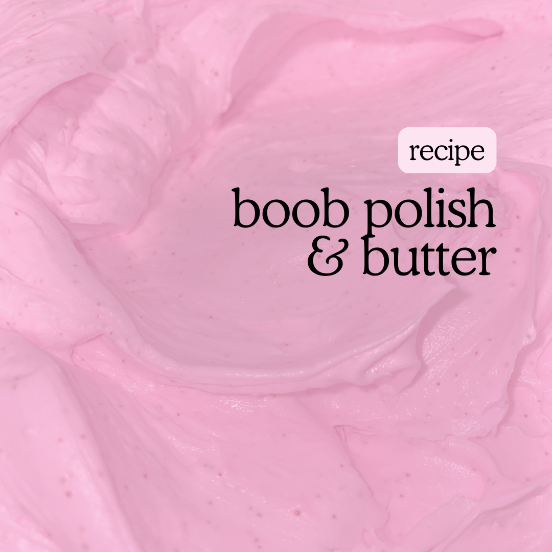 boob polish & butter recipe