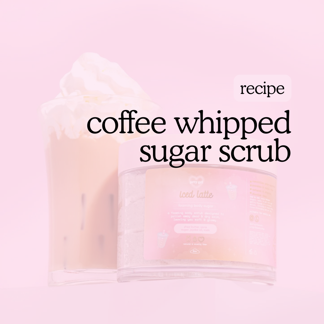 coffee whipped sugar scrub recipe